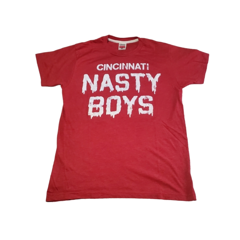 Old School Homage Cincinnati Nasty Boys tee
